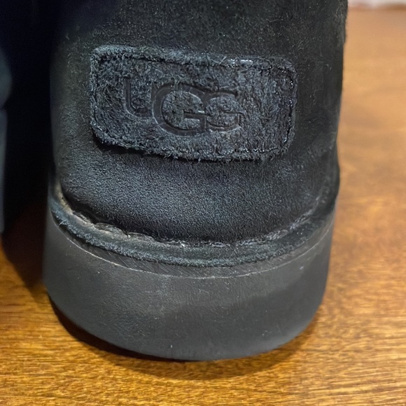 UGG Australia JANNIKA Black boots womens size 8 - Picture 10 of 13